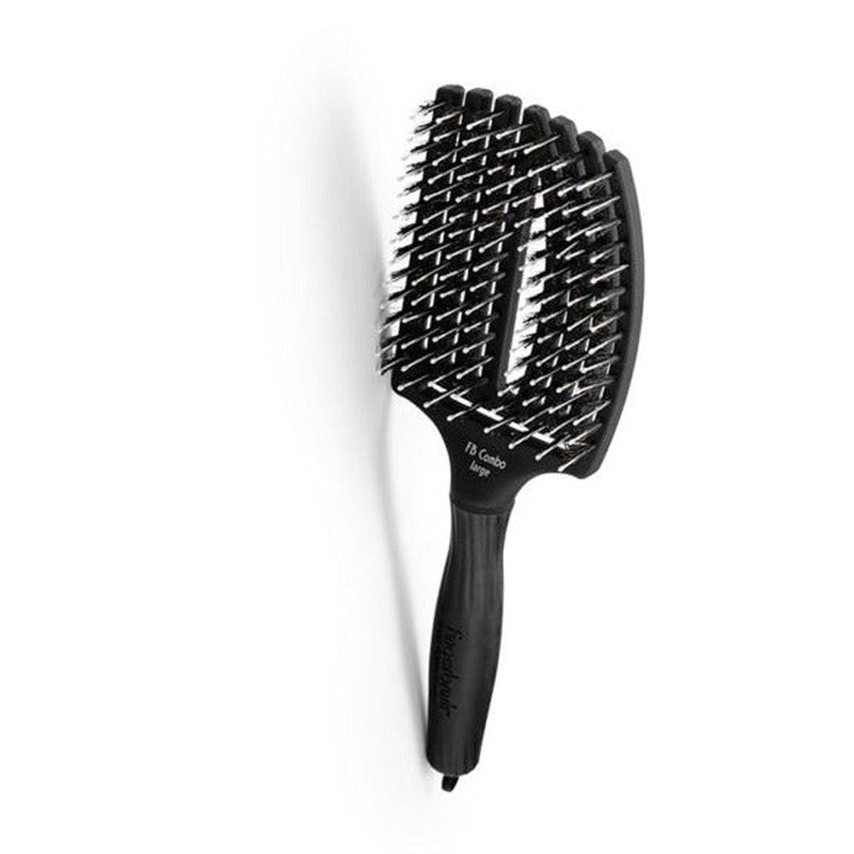 Olivia Garden Finger Brush Combo Large Musta Hiusharja